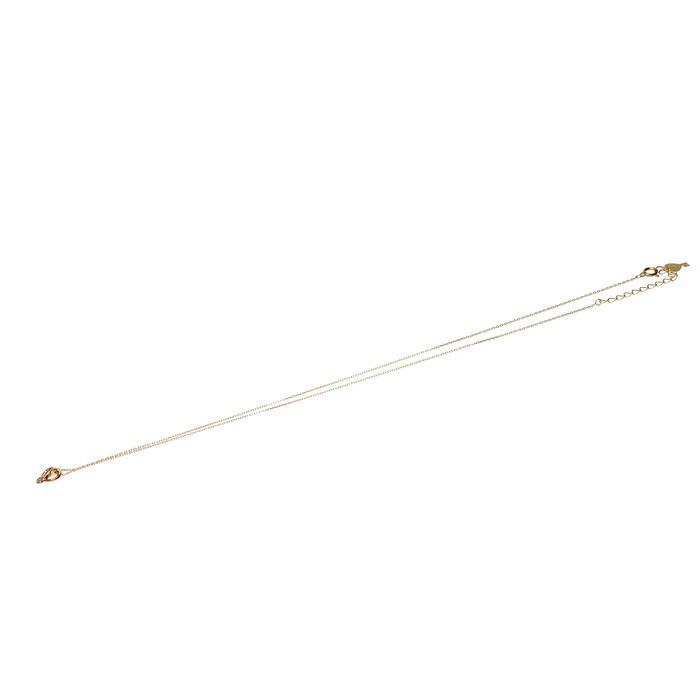 新品 4℃ 2010年 クリスマス限定 ピンクゴールドネックレス 4℃/ヨンドシー ハート 2010年 クリスマス限定 ダイヤモンド ネックレス