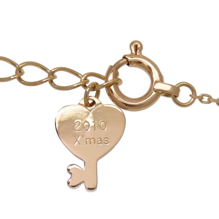 4℃/ヨンドシー ハート 2010年 クリスマス限定 ダイヤモンド ネックレス