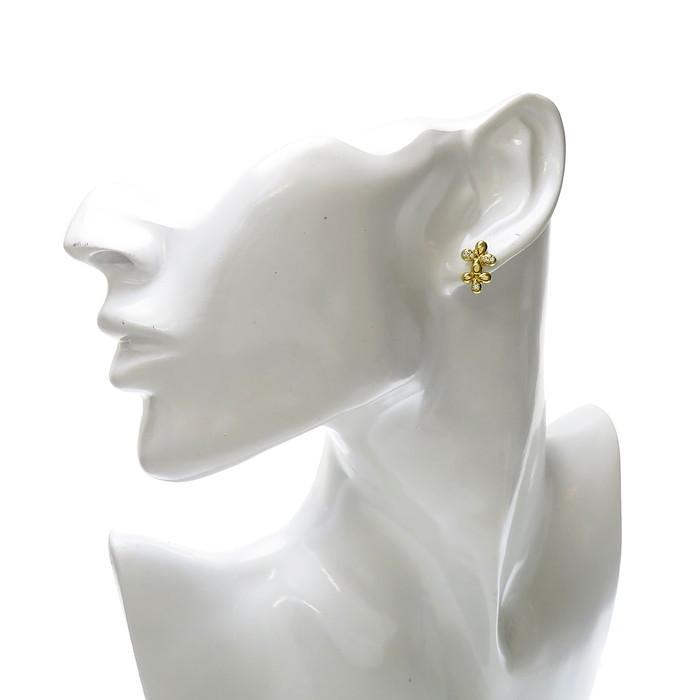 TASAKI/タサキ スタッド 花/フラワー ダイヤモンド 計0.04×2ct TASAKI/タサキ スタッド 花/フラワー ダイヤモンド 計0.04×2ct