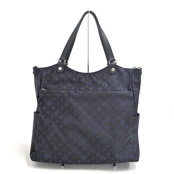 美品✨️ラシット　ネイビー　 ナイロン ショルダーバッグ 2wayバッグ オススメ！美品✨️ラシット ネイビー ナイロン ショルダー