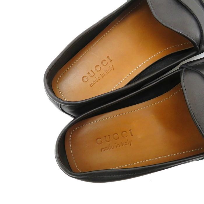 Gucci ブラック ローファー　ドライビングシューズ グッチ(GUCCI)グッチ ドライビングシューズ ローファー 靴 メンズ