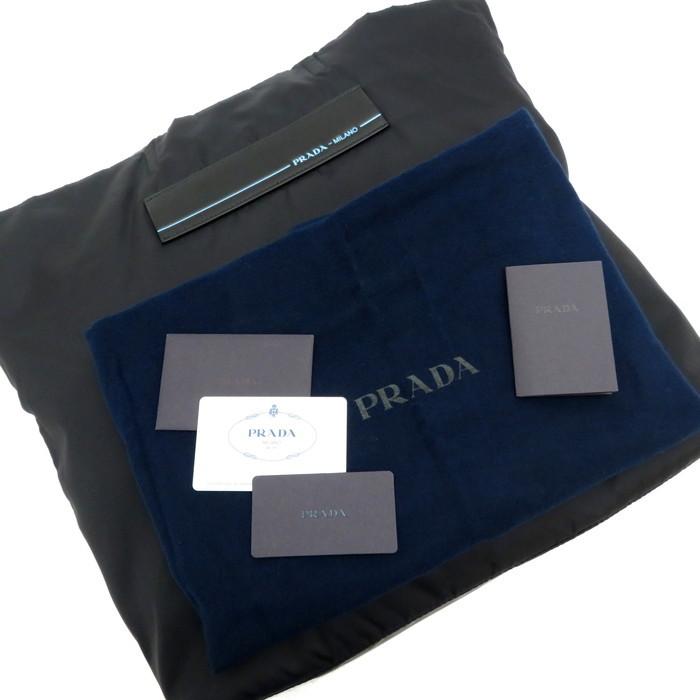 PRADA（プラダ） 1BG196 トートバッグ ナイロン/レザー ブラック ユニ