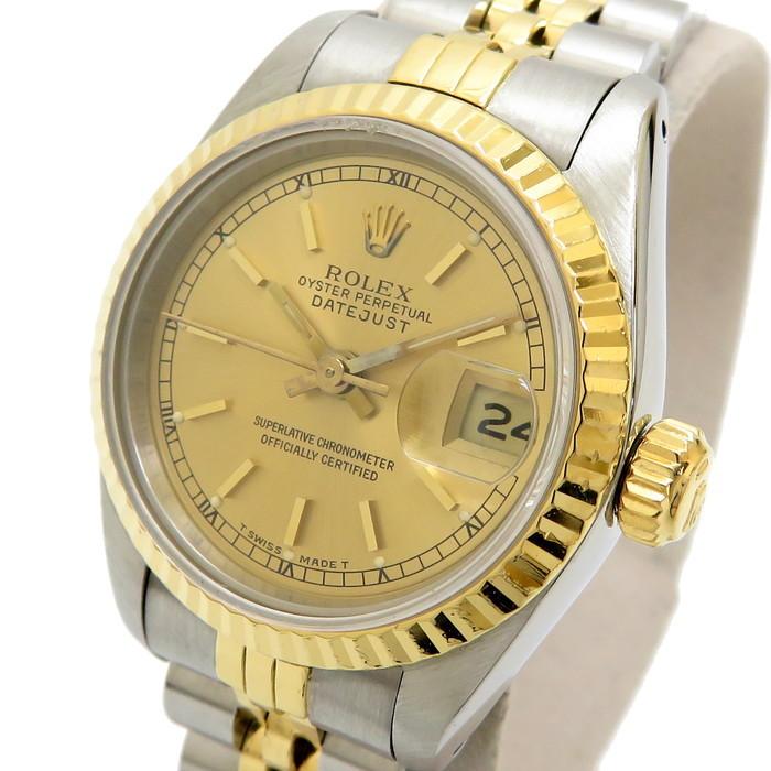 ROLEX ROLEX/ロレックス デイトジャスト 69173 L番 腕時計 K18ゴールド