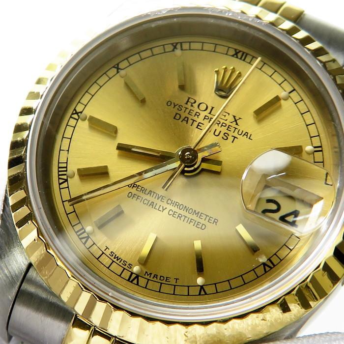 ROLEX ROLEX/ロレックス デイトジャスト 69173 L番 腕時計 K18ゴールド