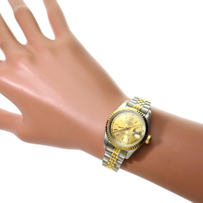 ROLEX ROLEX/ロレックス デイトジャスト 69173 L番 腕時計 K18ゴールド