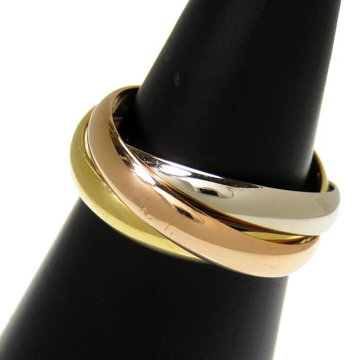 在庫限り 完売次第終了ぽっきりsale 14号cartier カルティエ トリニティ リング 指輪 K18ygイエローゴールド K18pgピンクゴールド K18wgホワイトゴールド 7 4g 54 レディース 正規販売店 Mercurytechnologies Mn Com