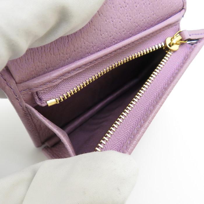 【✨美品✨】グッチ 二つ折り財布 GGマーモント フローラ パープル 日本限定 GUCCI（グッチ） フローラ GGマーモント 577347 日本限定 二つ折り財布