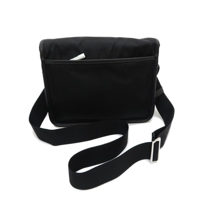 PRADA（プラダ） 2VD769 ショルダーバッグ ナイロン/レザー ブラック 