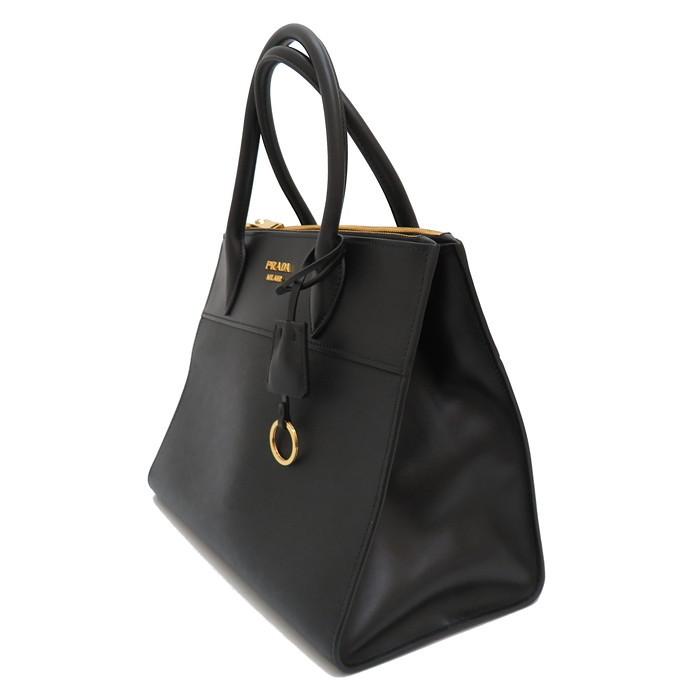 PRADA ブラックレザー バッグ 1BA102