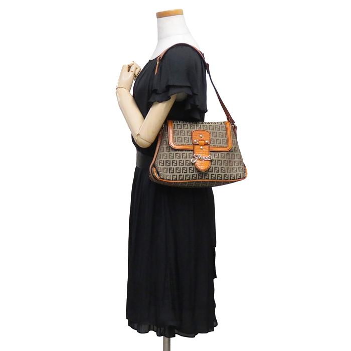 FENDI（フェンディ） 2305/8BR541 ズッキーノ柄 ショルダーバッグ