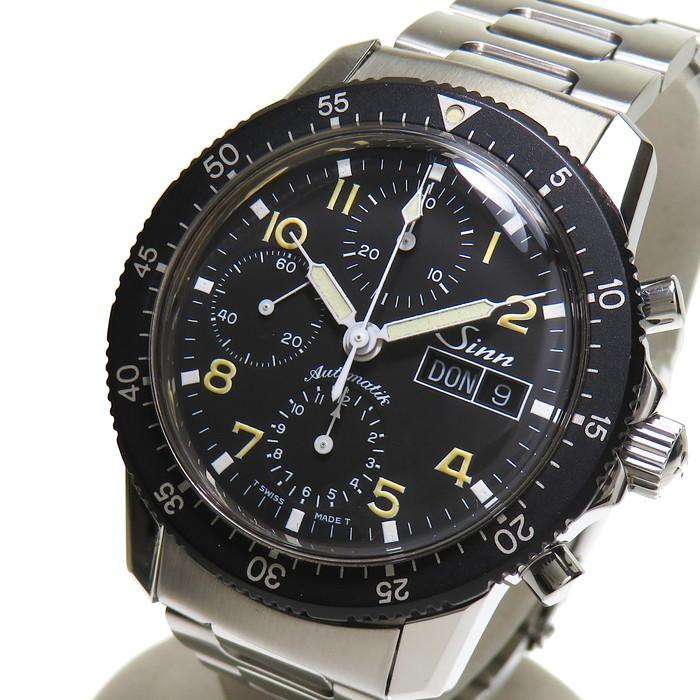 Sinn（ジン） 103.B.AUTO クロノグラフ トリチウム 腕時計 ステンレス