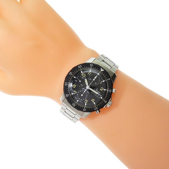 Sinn Sinn/ジン 103.B.AUTO クロノグラフ トリチウム 腕時計  