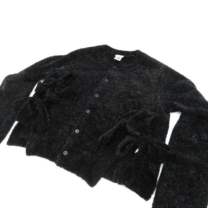 3B-N009 【noir kei ninomiya/ノワール ケイ ニノミヤ】 ラメ リボン  