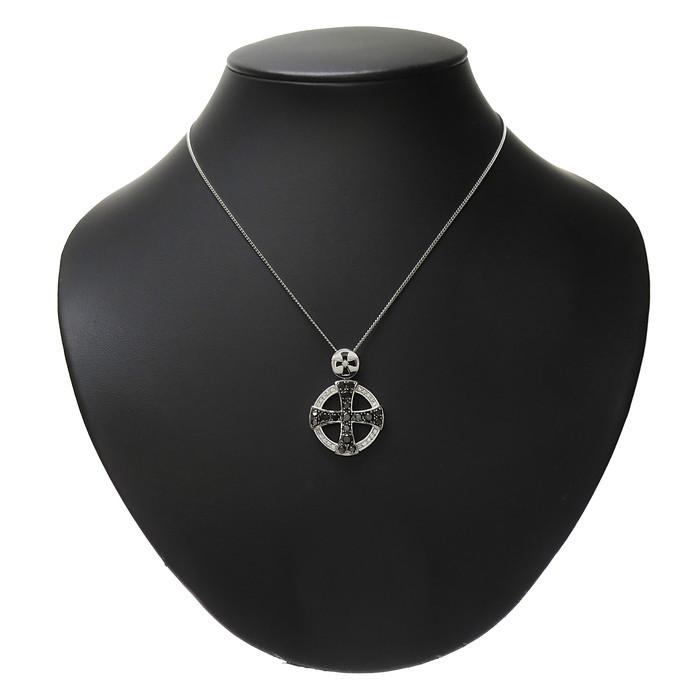 ゆきざき】 レガリア クロス ブラックダイヤモンド 計1.40ct 