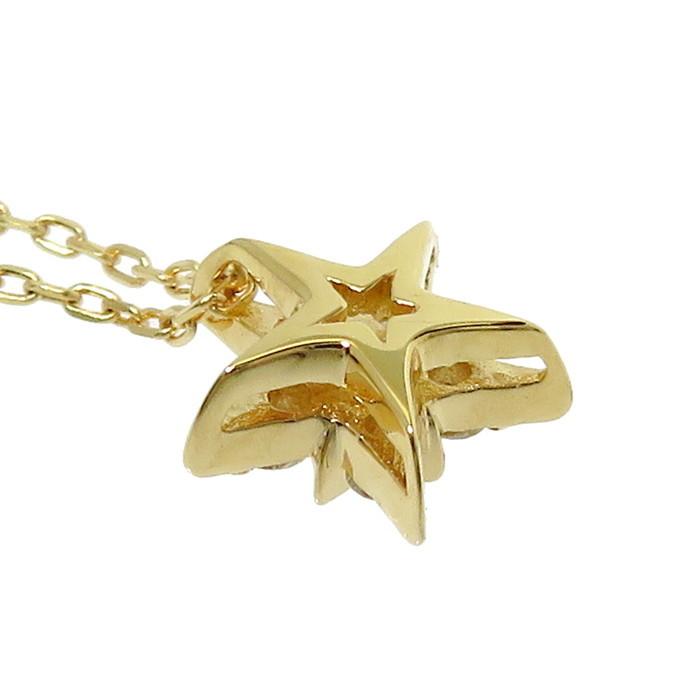 STAR JEWELRY K18 ゴールド星型 ネックレス　スター ジュエリー STAR OF STARS NECKLACE(M)(2ZN2253)K18 ネックレス｜スタージュエリー