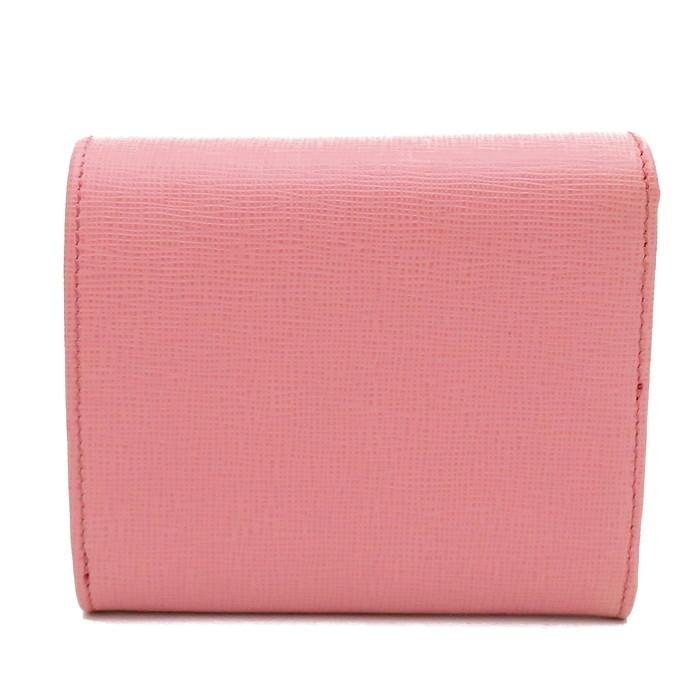FENDI（フェンディ） 8M0339 二つ折り財布 レザー ピンク レディース