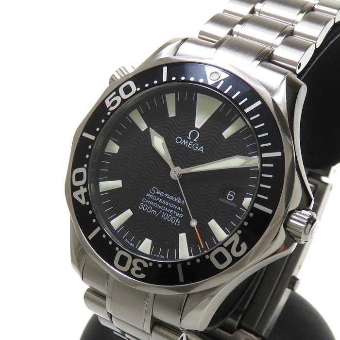 OMEGA オメガ シーマスター プロフェッショナル SS 2254.50 腕時計_x000D_
 ステンレススチール ブラック 自動巻き メンズ【中古】 OMEGA（オメガ） シーマスター プロフェッショナル 2254.50 腕時計