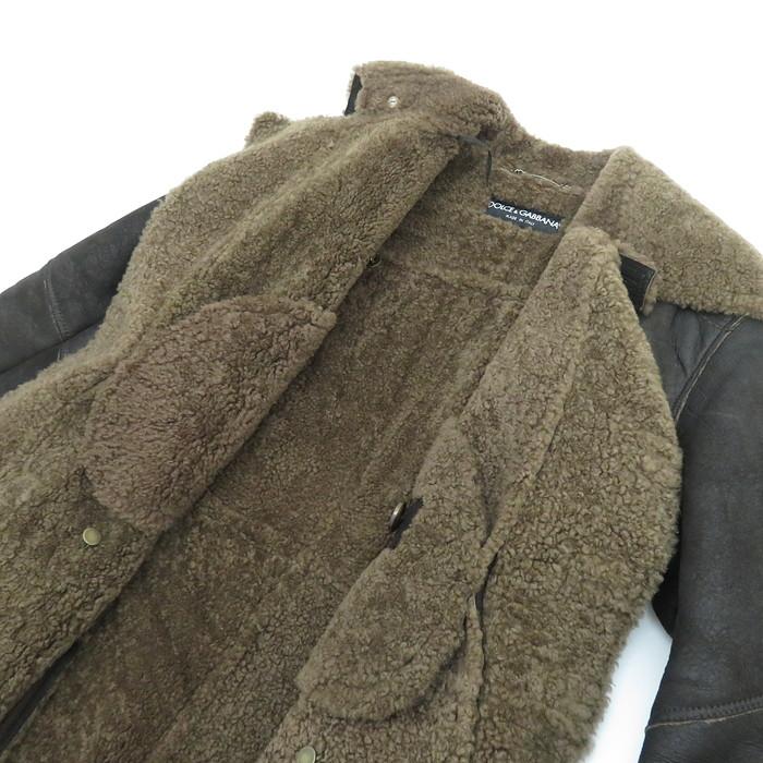 DOLCE&GABBANA ナポレオン ムートンコート 06年AWランウェイ 