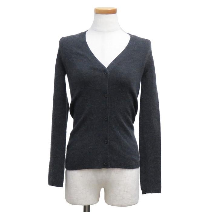 PRADA（プラダ） カーディガン カシミヤ/シルク グレー レディース