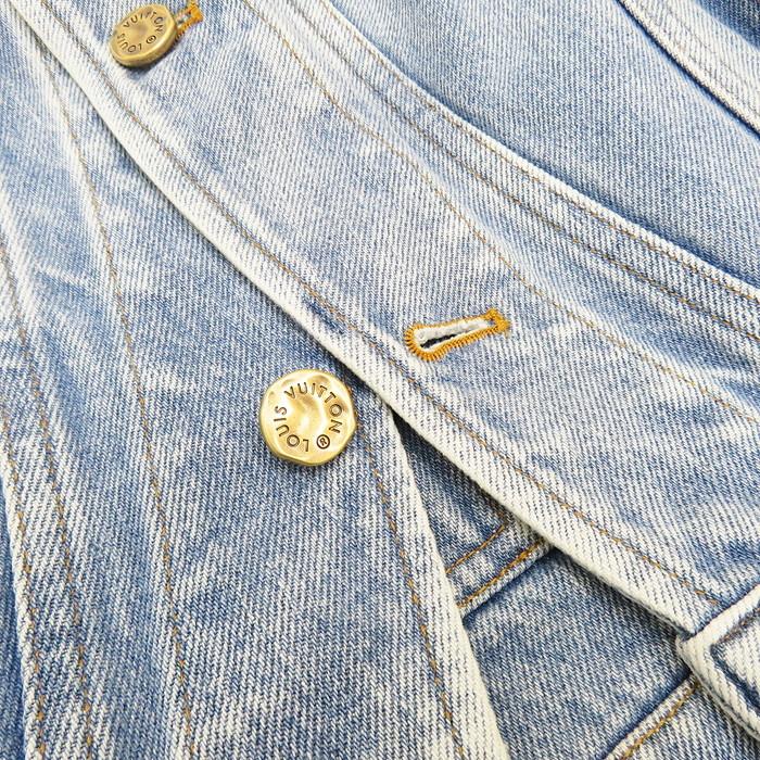 LOUIS VUITTON ダブルフロント デニムジャケット 19SS LOUIS VUITTON ダブルフロント デニムジャケット 19SS