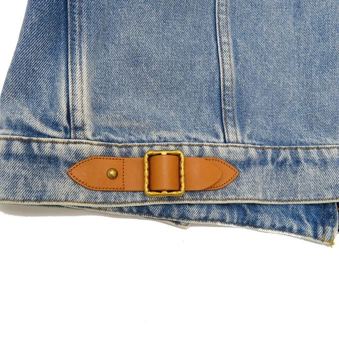 LOUIS VUITTON ダブルフロント デニムジャケット 19SS LOUIS VUITTON ダブルフロント デニムジャケット 19SS