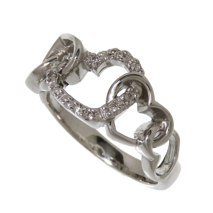 9号Samantha Tiara/サマンサティアラ ハート ダイヤモンド 計0.05ct  