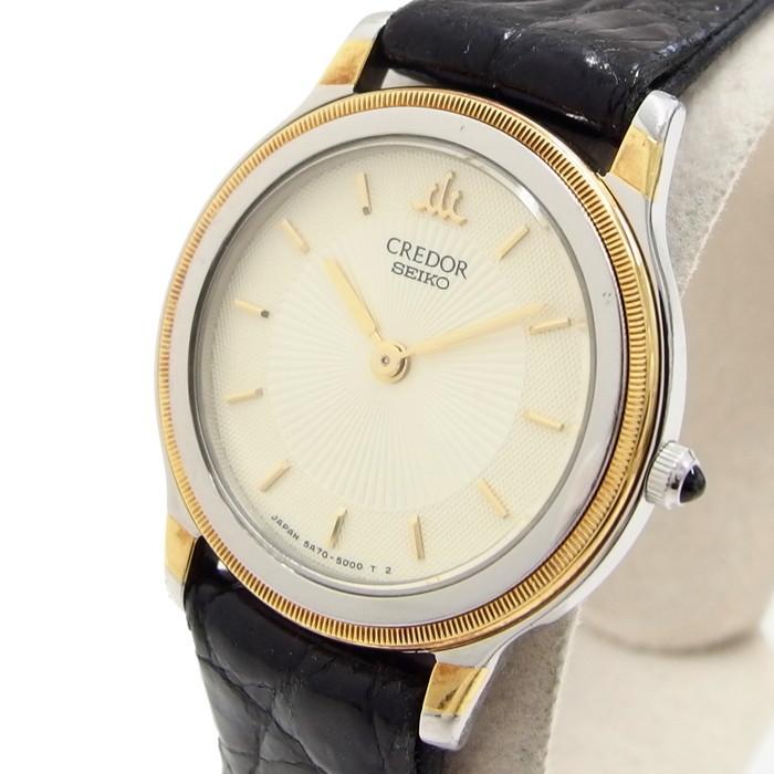 SEIKO（セイコー） クレドール 5A70-2000 腕時計 ステンレススチール