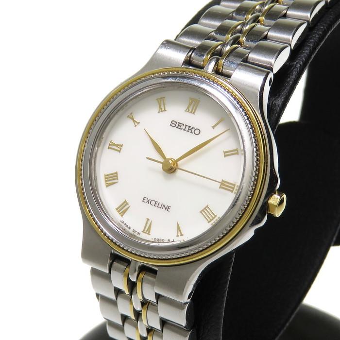SEIKO SEIKO/セイコー エクセリーヌ 3F31-0030 ※電池交換済 SEIKO SEIKO/セイコー エクセリーヌ 3F31-0030 ※電池交換済