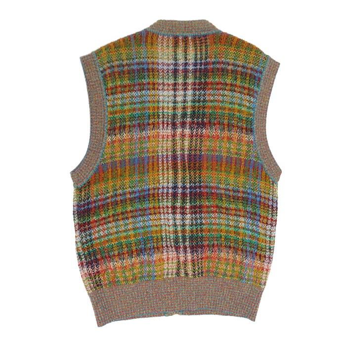 MISSONI（ミッソーニ） D-TK392 ベスト/リネン混 マルチカラー メンズ 