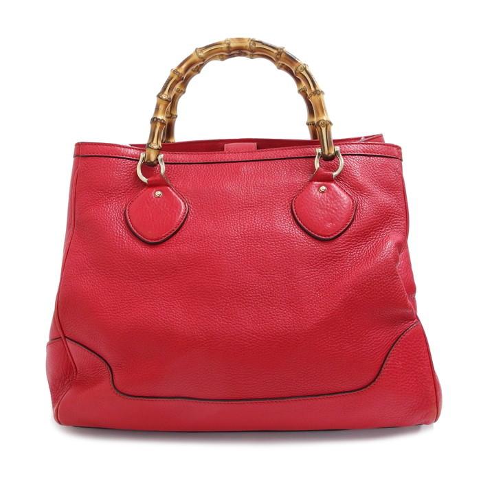 【美品】GUCCI レッド レザーバッグ GUCCI(グッチ) 722319 A7M0G 6523 (308364 A7M0G 6523) ソーホー