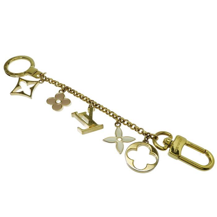 LOUIS VUITTON フルール ドゥ キーホルダー チャーム M65111 LOUIS VUITTON（ルイ・ヴィトン） バッグチャーム チェーンフルール