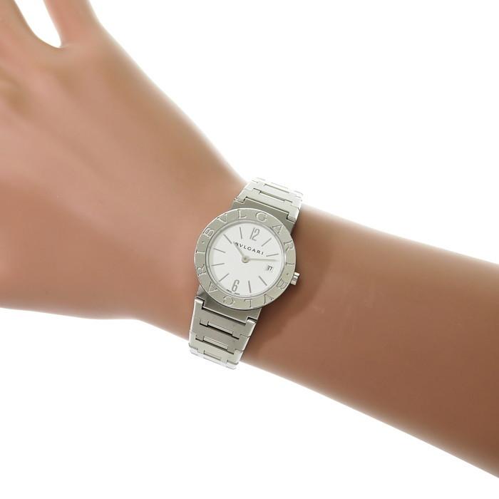 BVLGARI レディース 時計 BB 26 SS 中古)BVLGARI ブルガリ ブルガリ・ブルガリ クォーツ BB26SS
