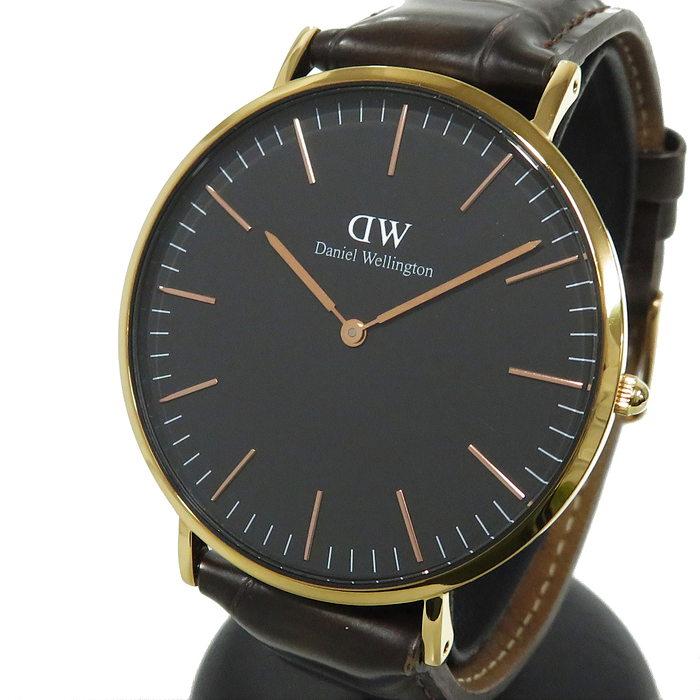 ダニエルウェリントン B40R19 クラシック 腕時計 ステンレス/クロコ型 