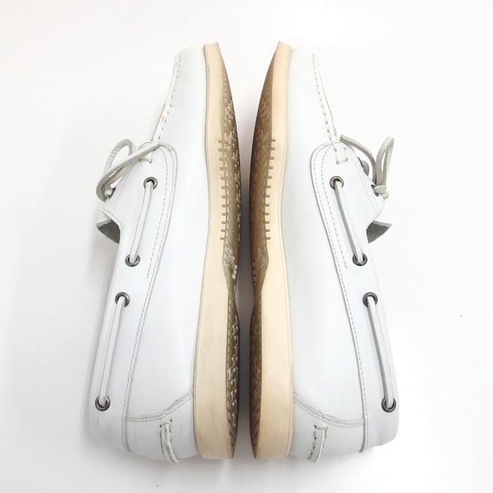 Paraboot 白 レザー デッキシューズ Paraboot BARTH レザー デッキシューズ｜トゥモローランド 公式通販