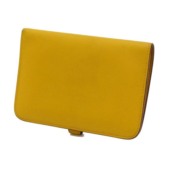 HERMES（エルメス） HERMES H066382CK ドゴン コンパクトウォレット 二