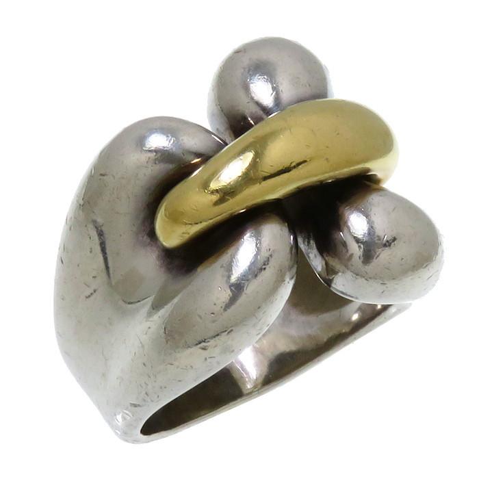 11.5号Georg Jensen/ジョージジェンセン コンビカラー リング・指輪