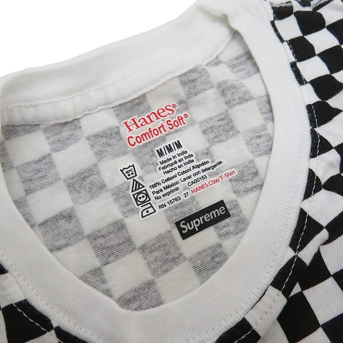 Supreme（シュプリーム） ×Hanes ※2枚セット 半袖Tシャツ コットン