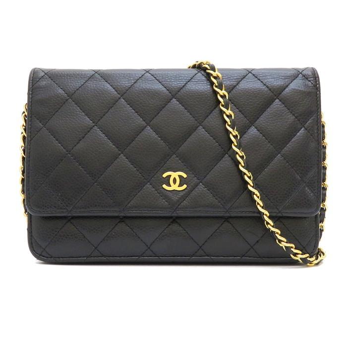 CHANEL CHANEL/シャネル A33814 マトラッセ チェーンウォレット ココ 