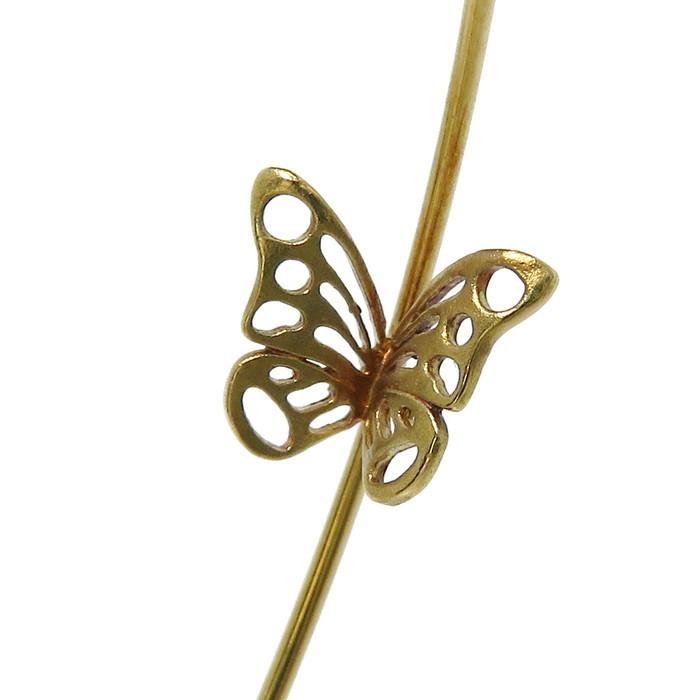 [8/16 12時までお値下]STAR JEWELRYバタフライ フープピアス STAR JEWELRY/スタージュエリー バタフライ/蝶 フープ