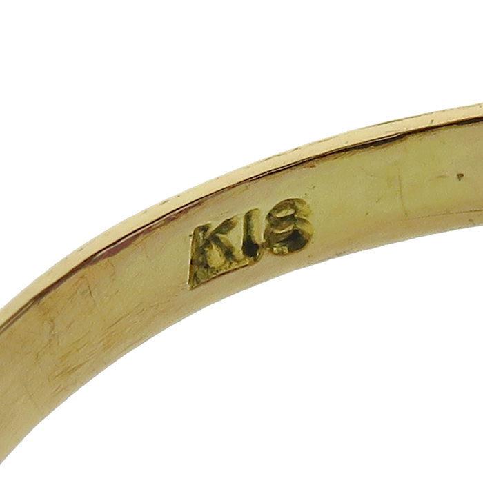 K18 アメジスト リング 19号 約2g 18金 アメジスト リング k18 18k 2月誕生石 天然石 バゲットカット