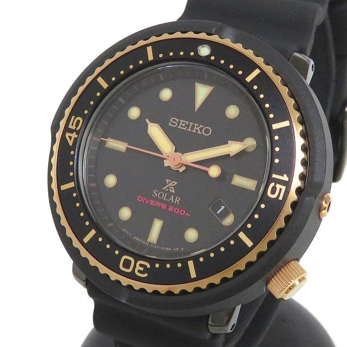セイコー　ダイバー プロスペックス メンズ ソーラー　V147-0CC0 SEIKO（セイコー） プロスペックス ダイバースキューバ V147-0CM0