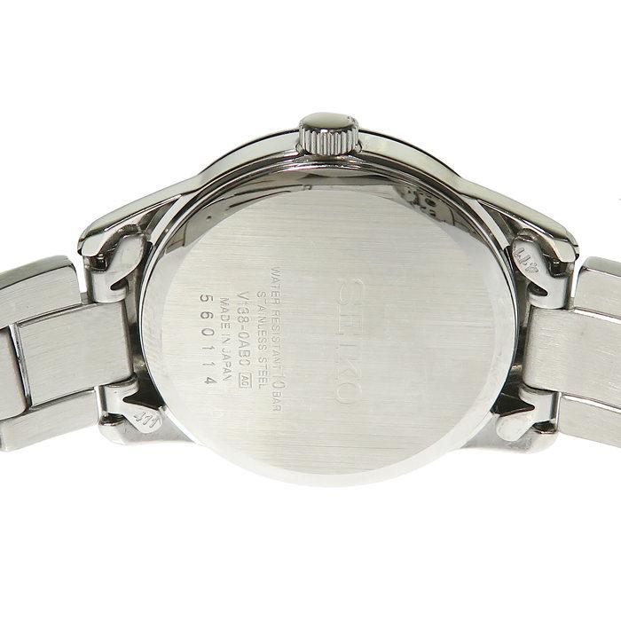 SEIKO（セイコー） V138-0AB0 腕時計 ステンレススチール ソーラー
