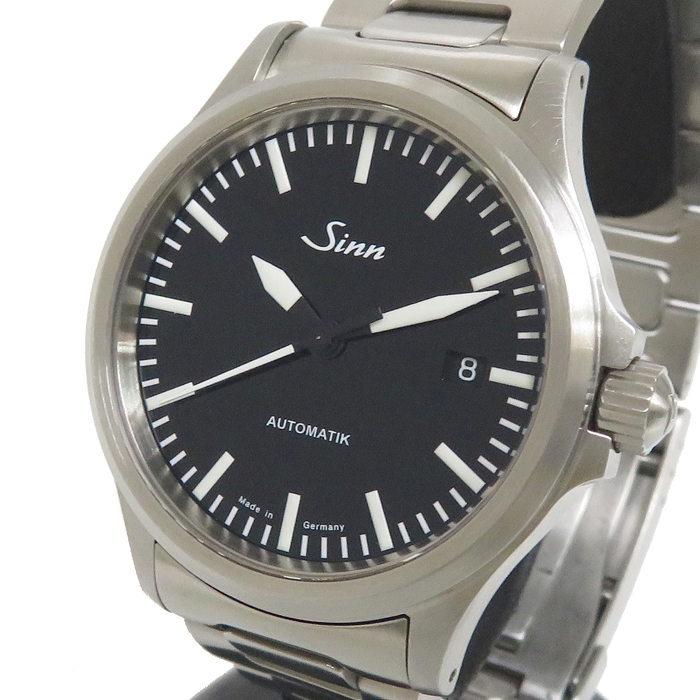 Sinn（ジン） 556 2021年OH済 腕時計 ステンレススチール/社外革ベルト 