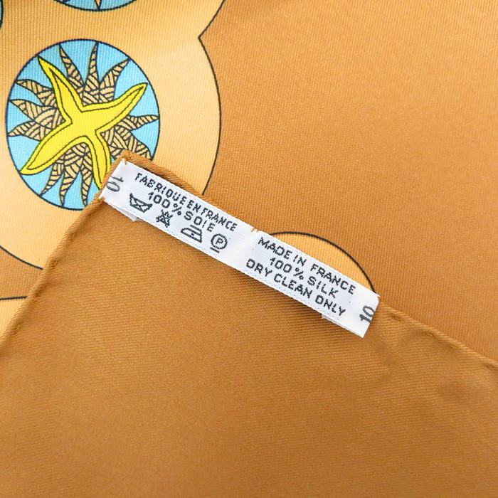 HERMES/エルメス カレ90 LE ROY SOLEIL/太陽王 スカーフ シルク100 