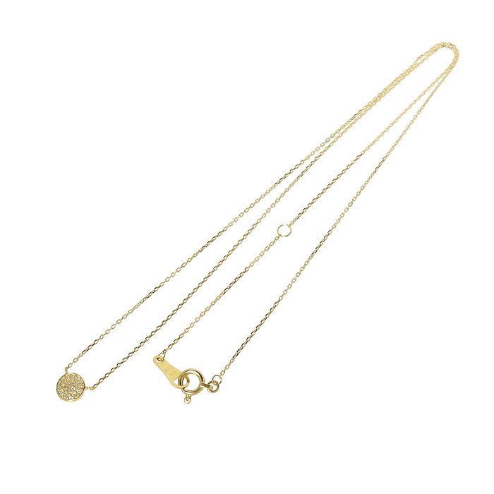 agete（アガット） ダイヤモンド 計0.04ct ネックレス K18ゴールド 1.1