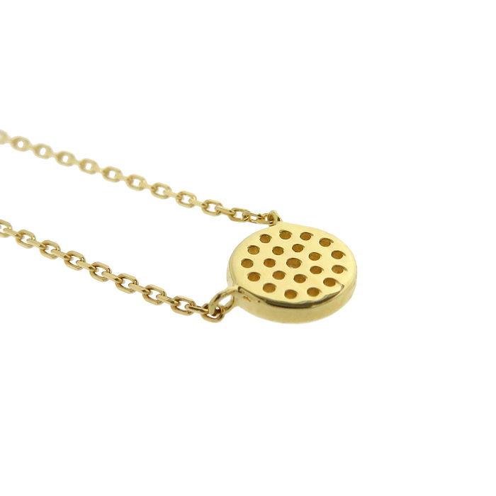 agete（アガット） ダイヤモンド 計0.04ct ネックレス K18ゴールド 1.1
