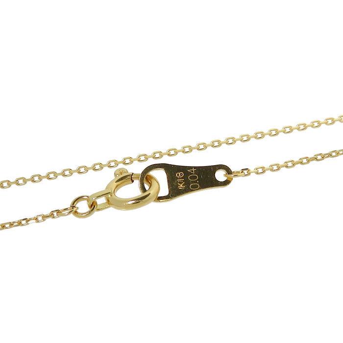 agete（アガット） ダイヤモンド 計0.04ct ネックレス K18ゴールド 1.1