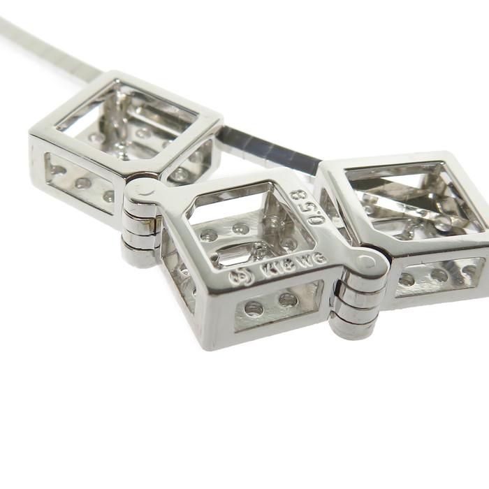 TASAKI/タサキ 3way ダイヤモンド 計0.58ct ネックレス K18WGホワイト 