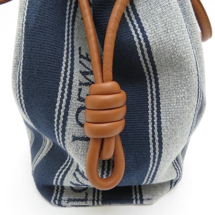 LOEWE LOEWE/ロエベ フラメンコノット ストライプ トートバッグ