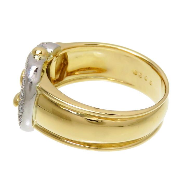 12.5号 STAR JEWELRY ベルトモチーフ コンビ ダイヤモンド 計0.20ct